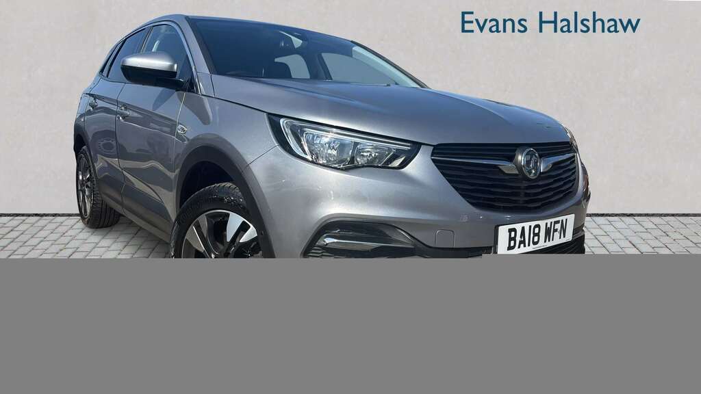 Vauxhall Grandland X 1.5 Turbo D Sport Nav 2018 Grey