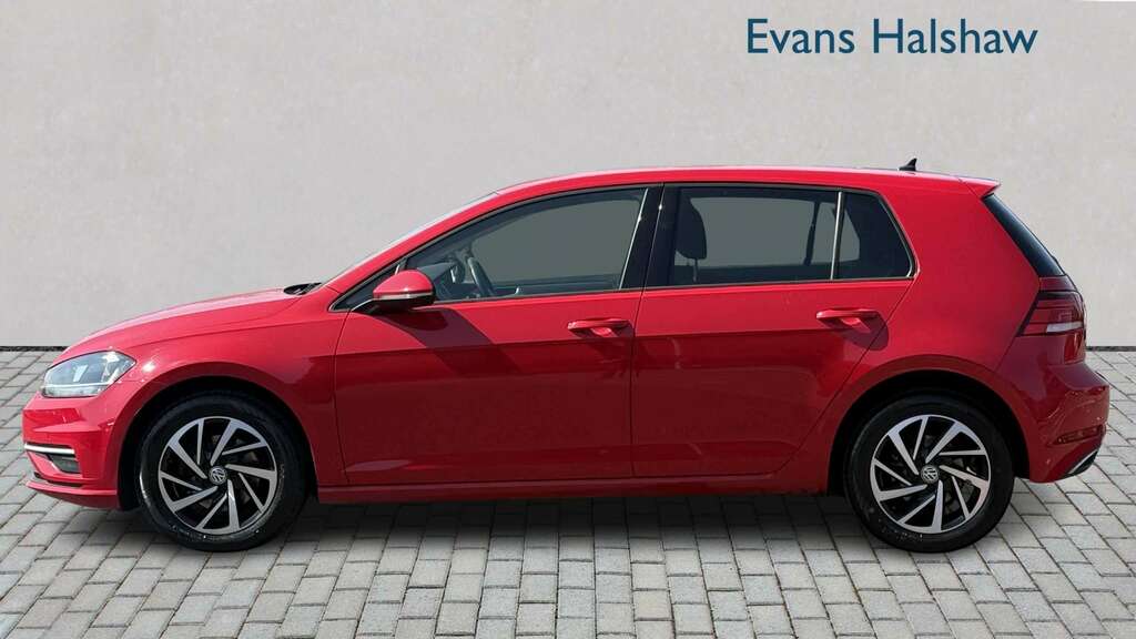 Volkswagen Golf 1.6 Tdi Match Dsg 2019 YA19MZT Red #6