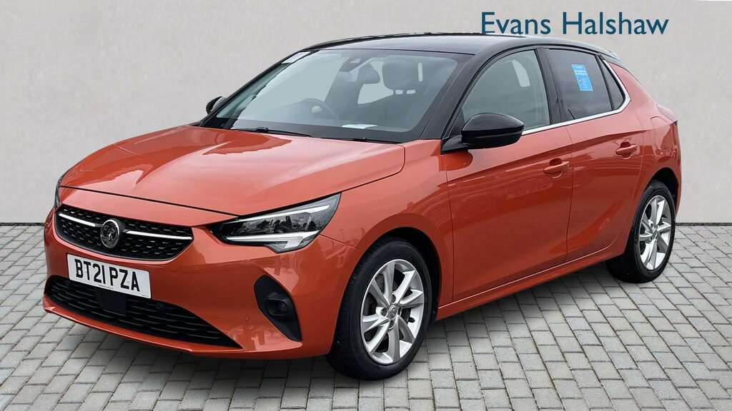 Vauxhall Corsa 1.5 Turbo D Elite 2021 Orange #6