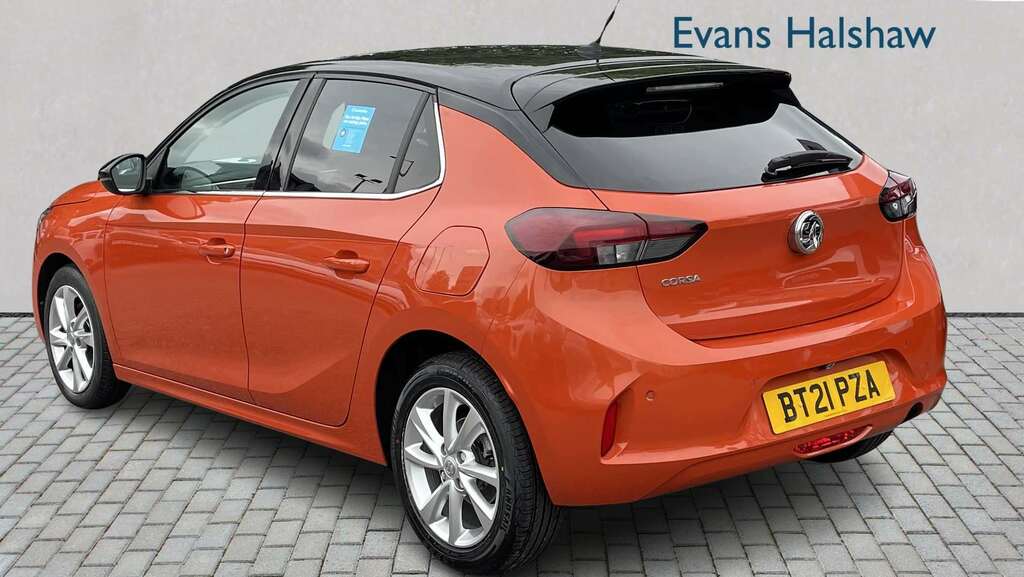 Vauxhall Corsa 1.5 Turbo D Elite 2021 Orange #3