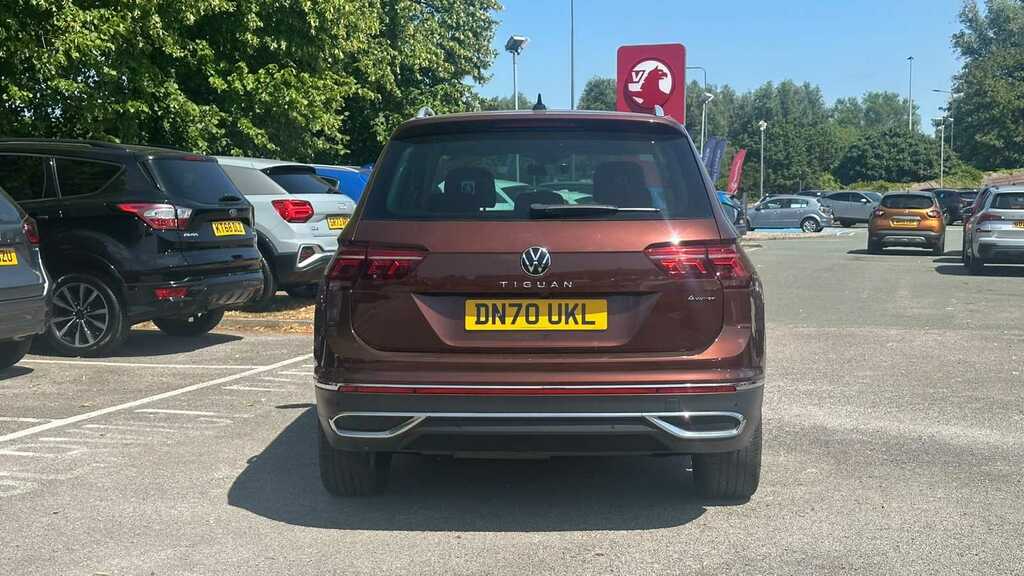 Volkswagen Tiguan 2.0 Tdi 4Motion Elegance Dsg 2021 DN70UKL Brown #6