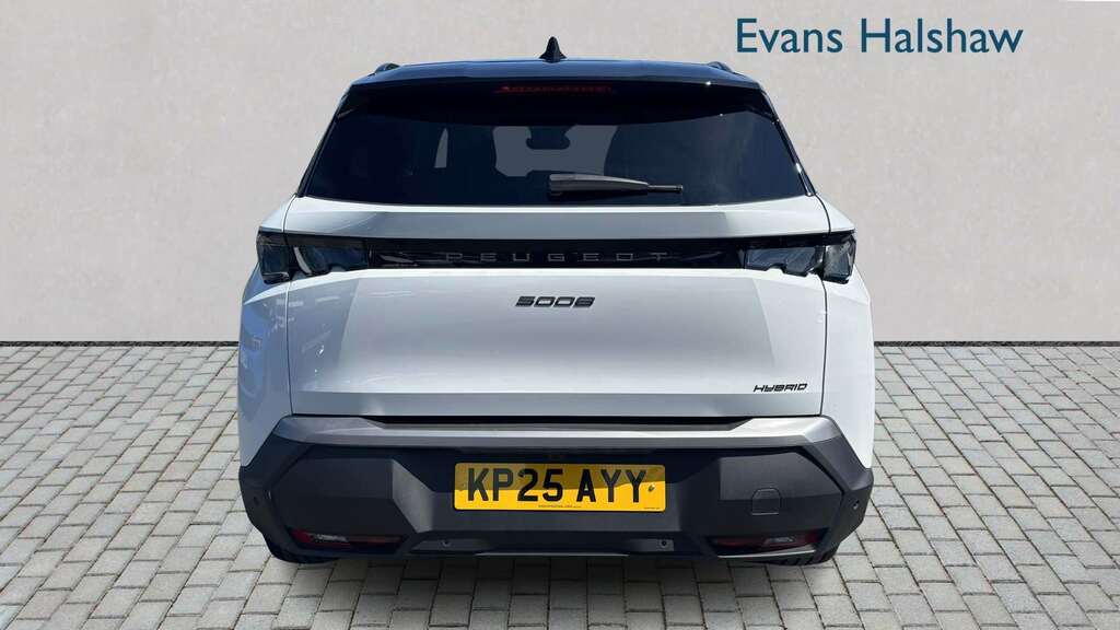 Peugeot 5008 1.2 Hybrid 136 Gt E-dsc6 2025 KP25AYY White #4