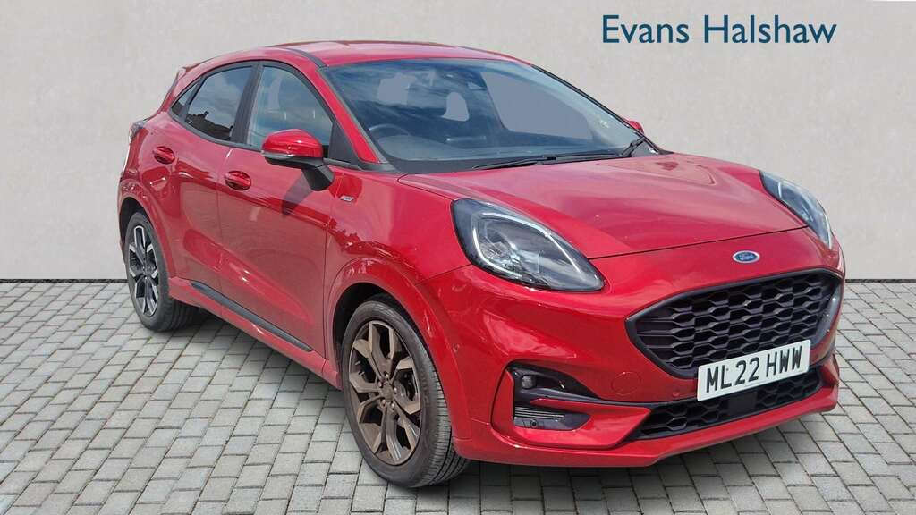Ford Puma 1.0 Ecoboost Hybrid Mhev St-line X 2022 Red