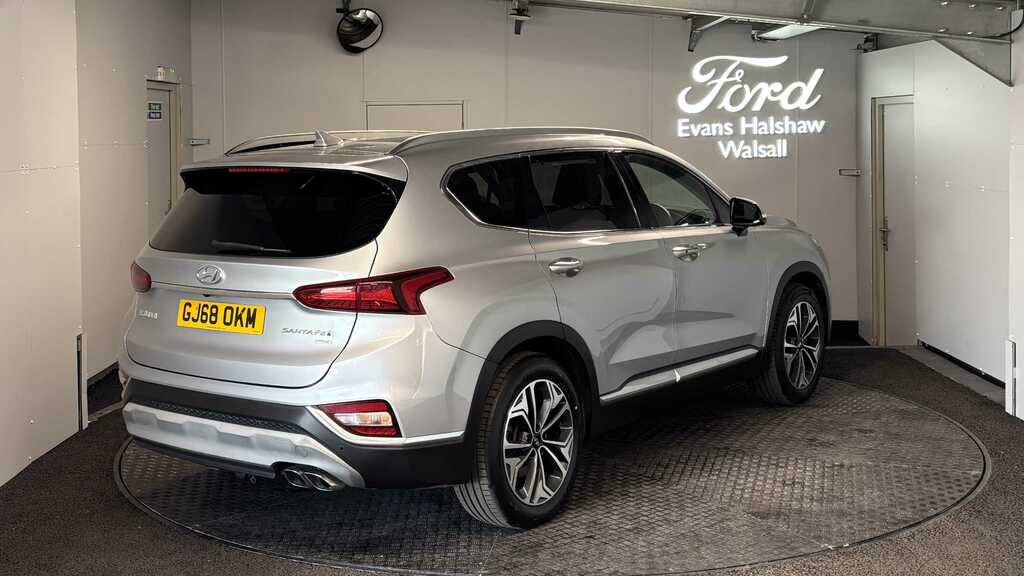 Hyundai Santa Fe 2.2 Crdi Premium Se 4Wd 2018 Silver #5