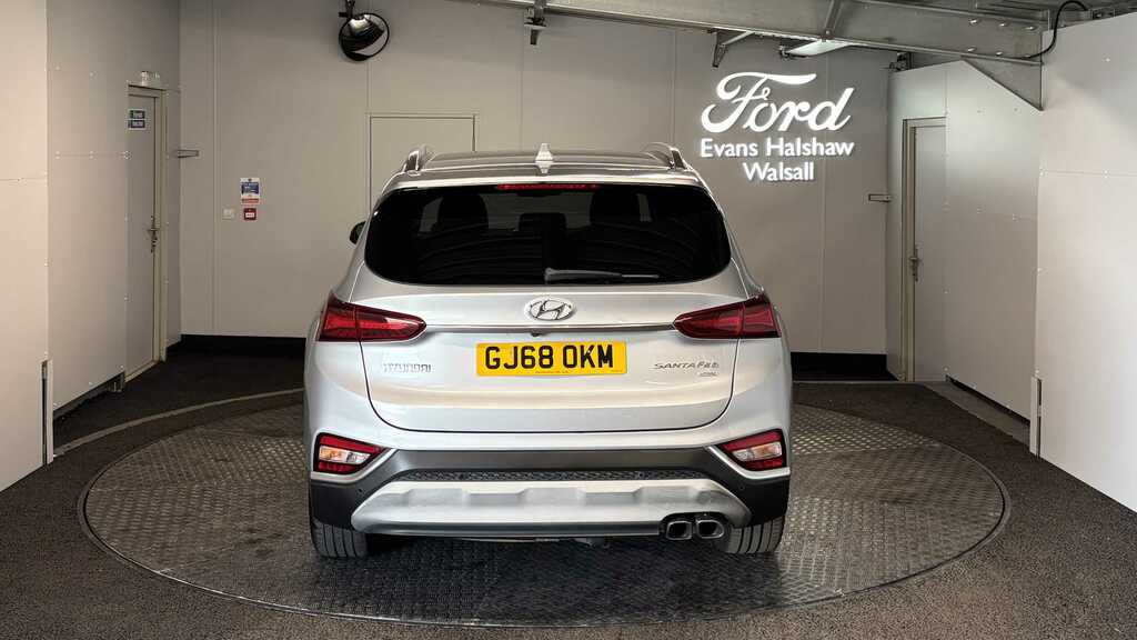 Hyundai Santa Fe 2.2 Crdi Premium Se 4Wd 2018 Silver #6