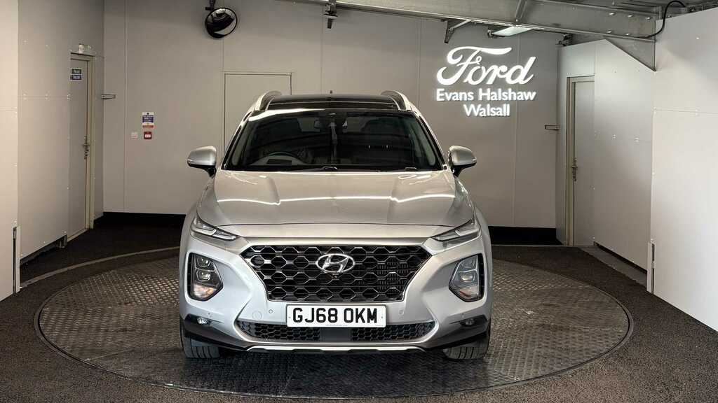 Hyundai Santa Fe 2.2 Crdi Premium Se 4Wd 2018 Silver #2