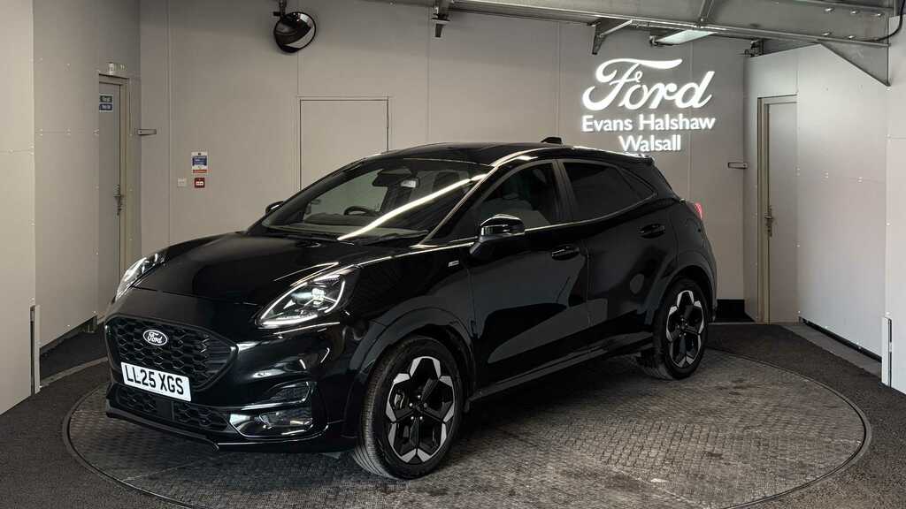 Ford Puma 1.0 Ecoboost Hybrid Mhev St-line X Dct 2025 LL25XGS Black #3