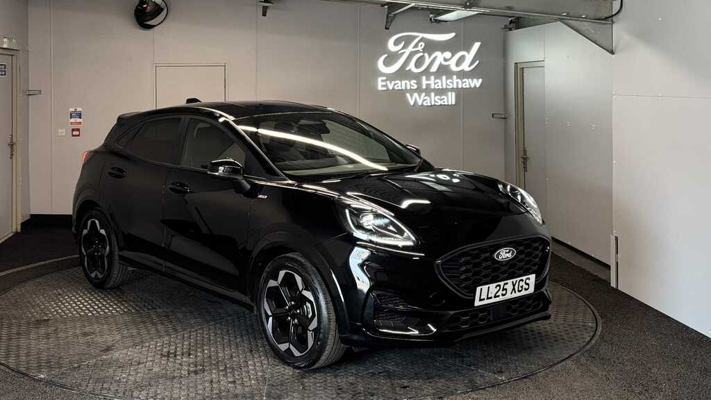 Ford Puma 1.0 Ecoboost Hybrid Mhev St-line X Dct 2025 LL25XGS Black
