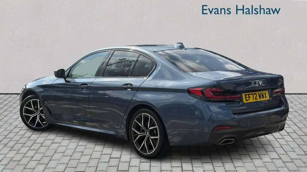 BMW 5 Series 520D Mht M Sport Step 2022 Blue