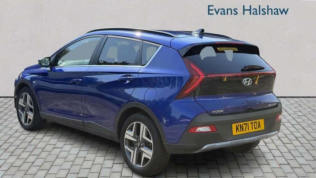 Hyundai Bayon 1.0 Tgdi 120 48V Mhev Premium 2021 Blue #5