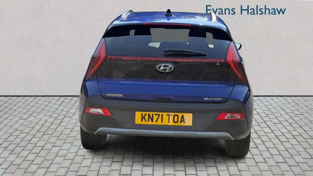 Hyundai Bayon 1.0 Tgdi 120 48V Mhev Premium 2021 Blue #4
