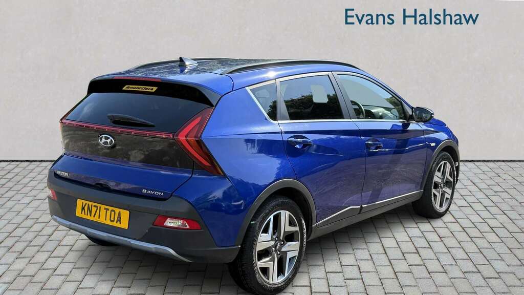 Hyundai Bayon 1.0 Tgdi 120 48V Mhev Premium 2021 Blue #3