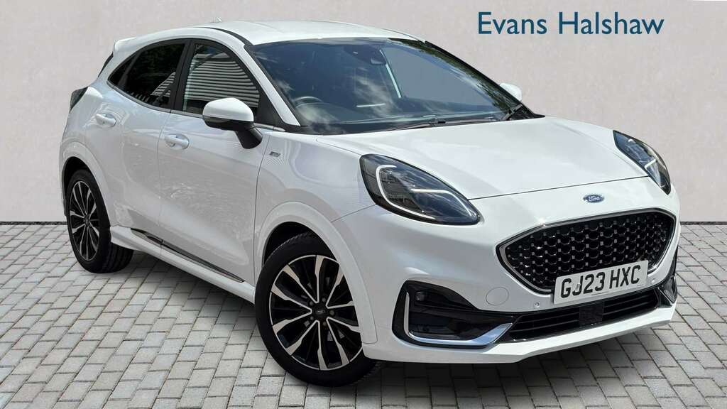 Ford Puma 1.0 Ecoboost Hybrid Mhev 155 St-line Vignale 2 White