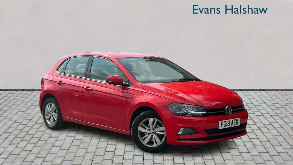 Volkswagen Polo 1.0 Tsi 95 Se 2018 PG18AEK Red #2