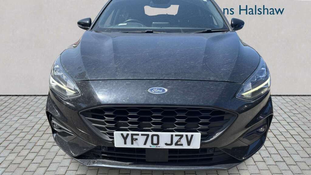 Ford Focus 1.5 Ecoblue 120 St-line X 2020 YF70JZV Black #3
