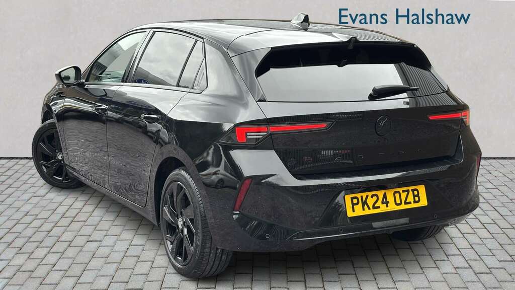 Vauxhall Astra 1.2 Turbo 130 Gs 2024 PK24OZB Black #3
