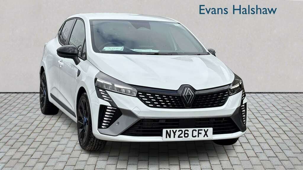 Renault Clio 1.0 Tce 90 Techno Esprit Alpine 2026 NY26CFX White