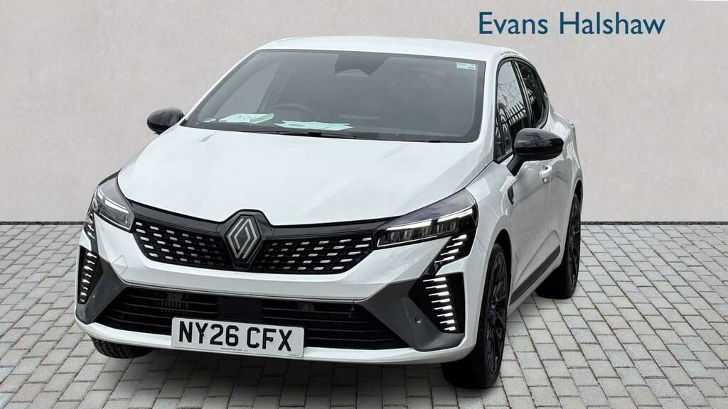 Renault Clio 1.0 Tce 90 Techno Esprit Alpine 2026 NY26CFX White #3