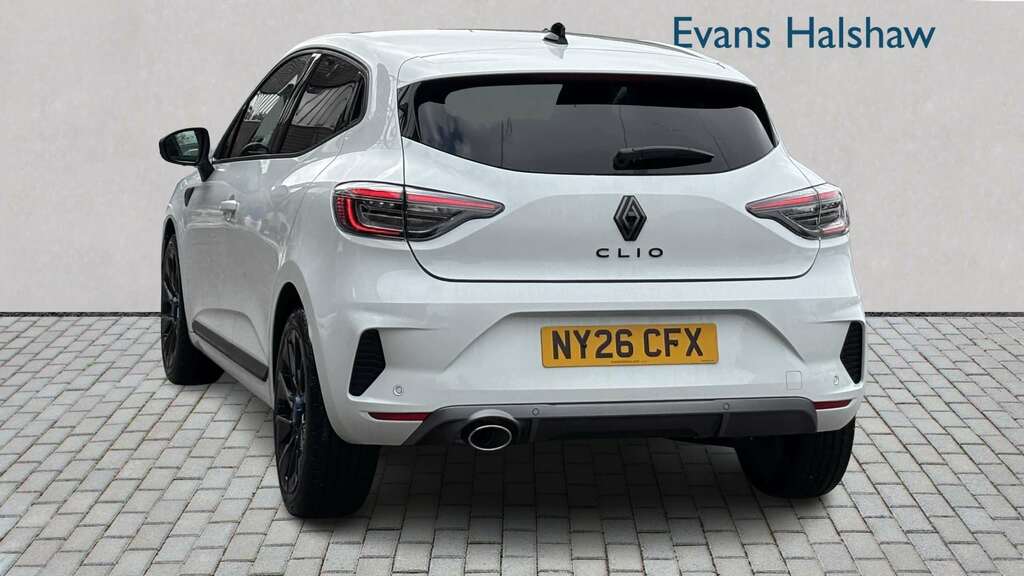 Renault Clio 1.0 Tce 90 Techno Esprit Alpine 2026 NY26CFX White #4