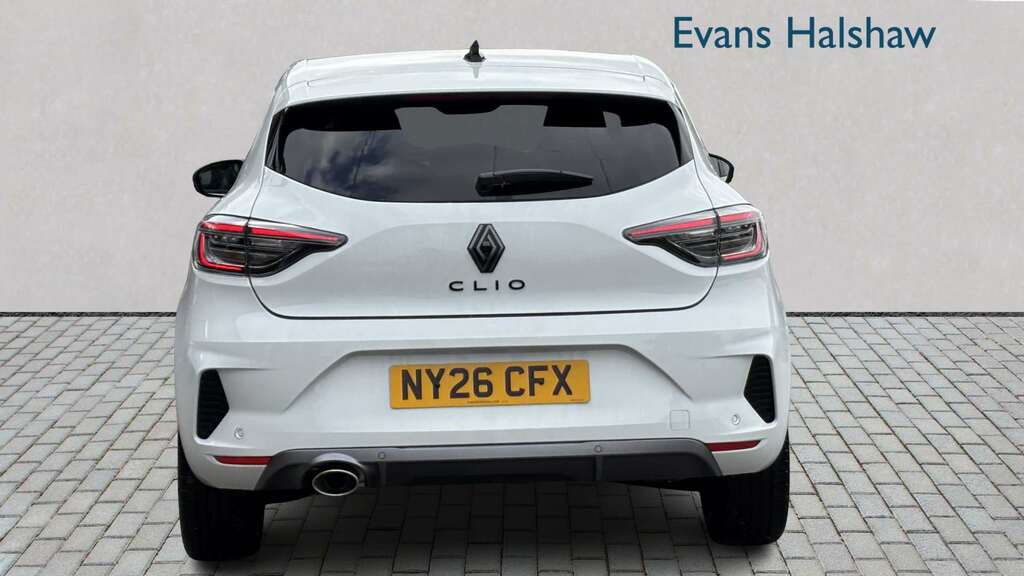 Renault Clio 1.0 Tce 90 Techno Esprit Alpine 2026 NY26CFX White #5