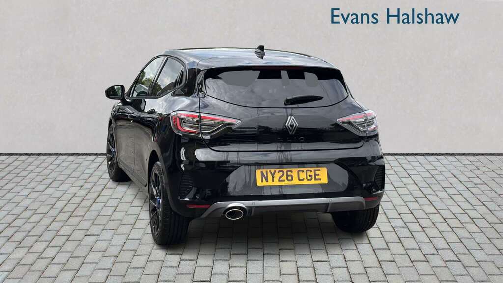 Renault Clio 1.0 Tce 90 Techno Esprit Alpine 2026 NY26CGE Black #3