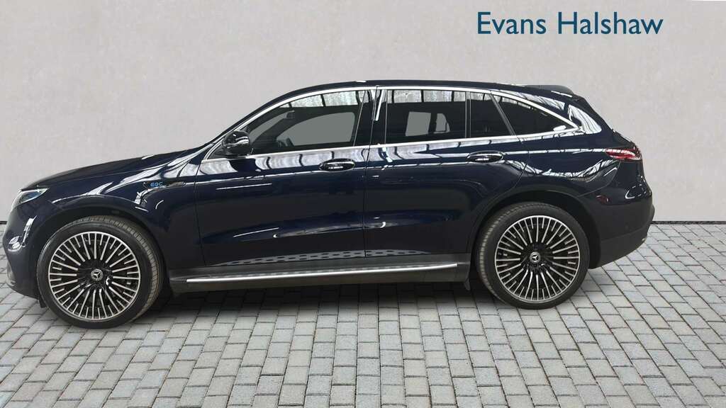 Mercedes-Benz EQC 400 300Kw Amg Line Premium 80Kwh 2022 Blue #3
