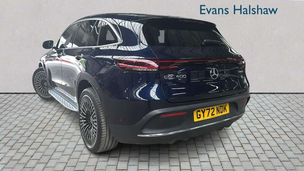 Mercedes-Benz EQC 400 300Kw Amg Line Premium 80Kwh 2022 Blue #2