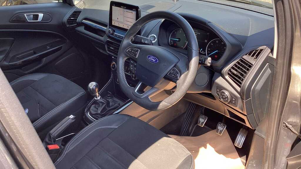 Ford Ecosport 1.5 Ecoblue 125 St-line Awd 2018 OU68VDZ Grey #5