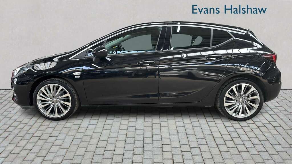 Vauxhall Astra 1.2 Turbo 145 Griffin Edition 2021 AV71XWH Black #2
