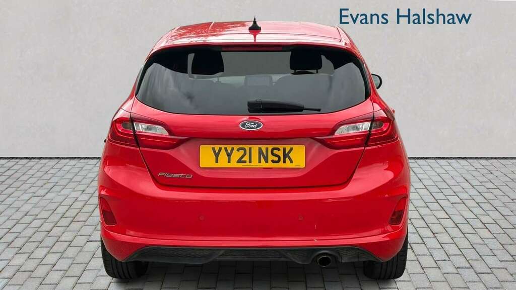 Ford Fiesta 1.0 Ecoboost 95 St-line Edition 2021 YY21NSK Red #3