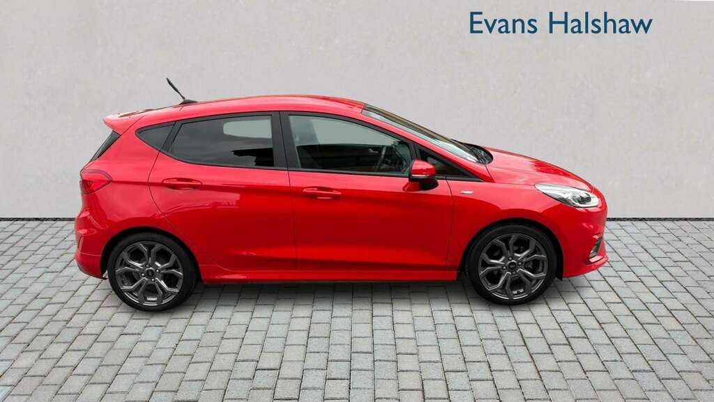 Ford Fiesta 1.0 Ecoboost 95 St-line Edition 2021 YY21NSK Red #4