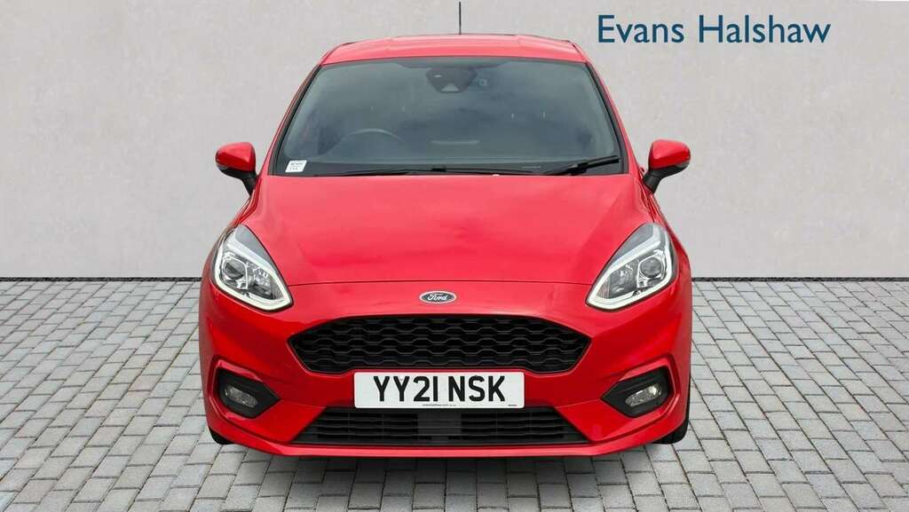 Ford Fiesta 1.0 Ecoboost 95 St-line Edition 2021 YY21NSK Red #2
