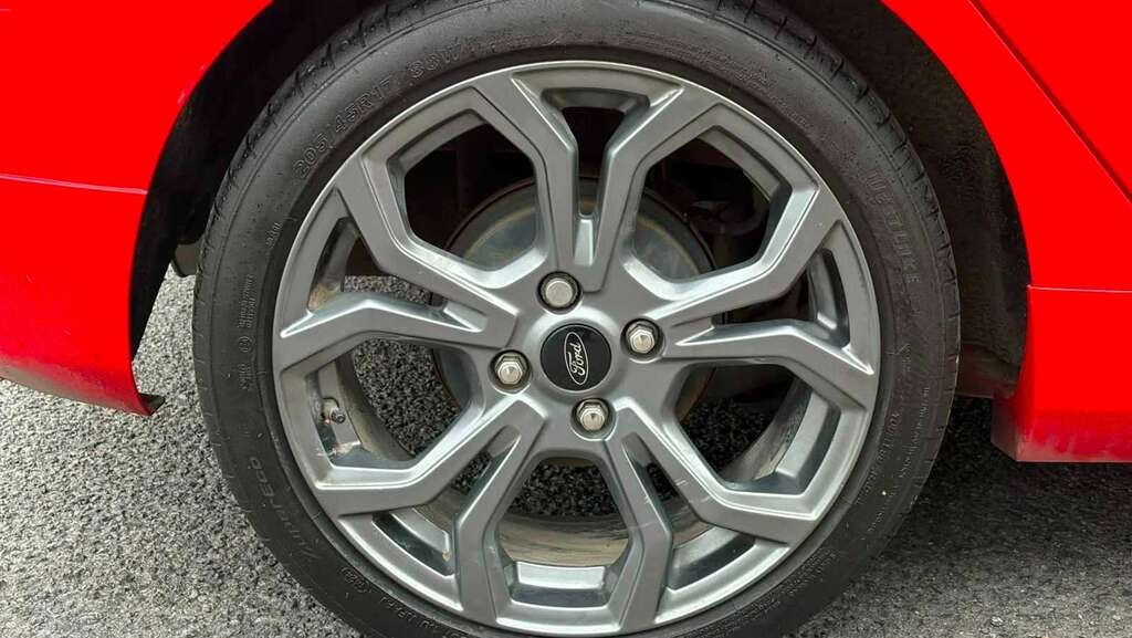 Ford Fiesta 1.0 Ecoboost 95 St-line Edition 2021 YY21NSK Red #5