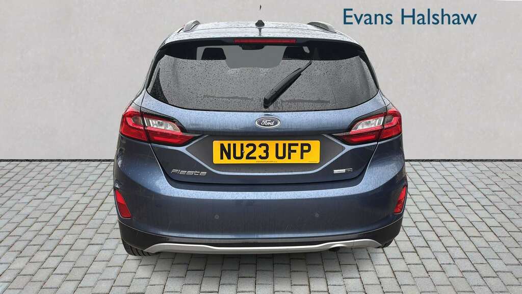 Ford Fiesta 1.0 Ecoboost Hybrid Mhev 125 Active 2023 NU23UFP Blue #5