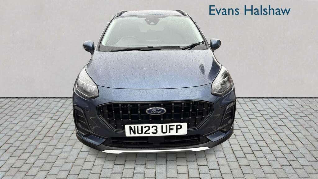 Ford Fiesta 1.0 Ecoboost Hybrid Mhev 125 Active 2023 NU23UFP Blue #4