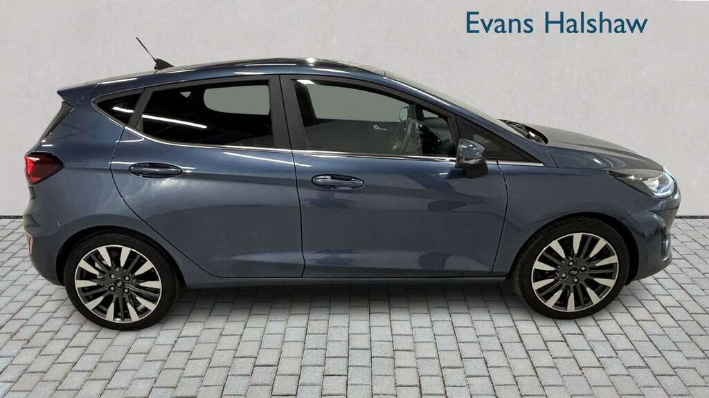 Ford Fiesta 1.0 Ecoboost Hbd Mhev 125 Titanium X 2023 BK23KUB Blue #2