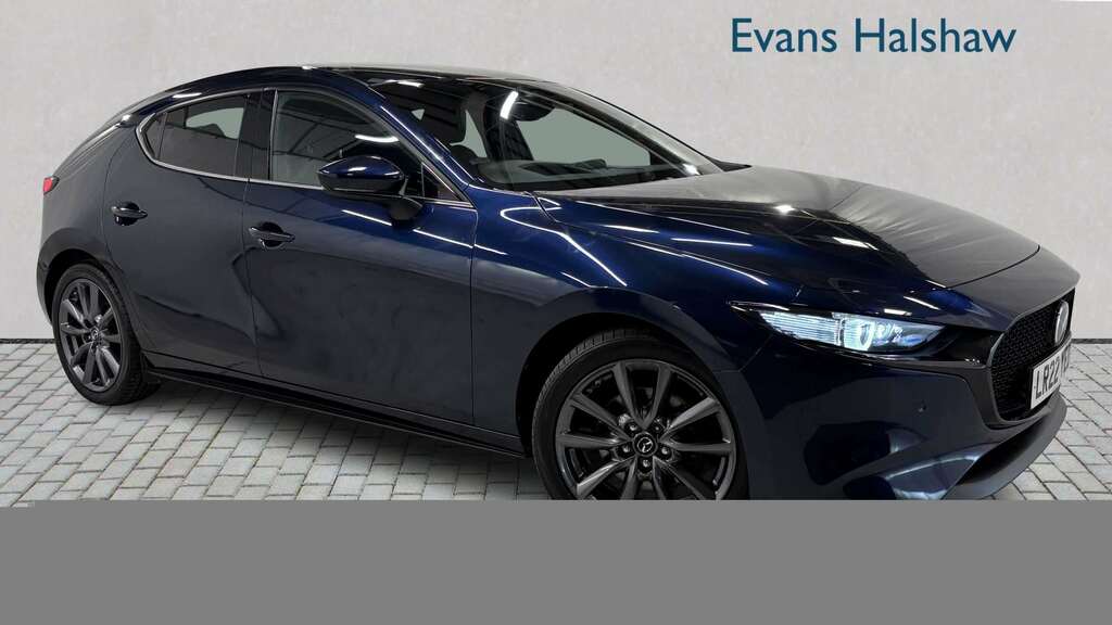 Mazda 3 2.0 E-skyactiv G Mhev Sport Lux 2022 Blue