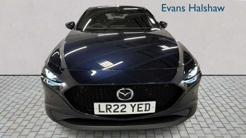 Mazda 3 2.0 E-skyactiv G Mhev Sport Lux 2022 Blue #2