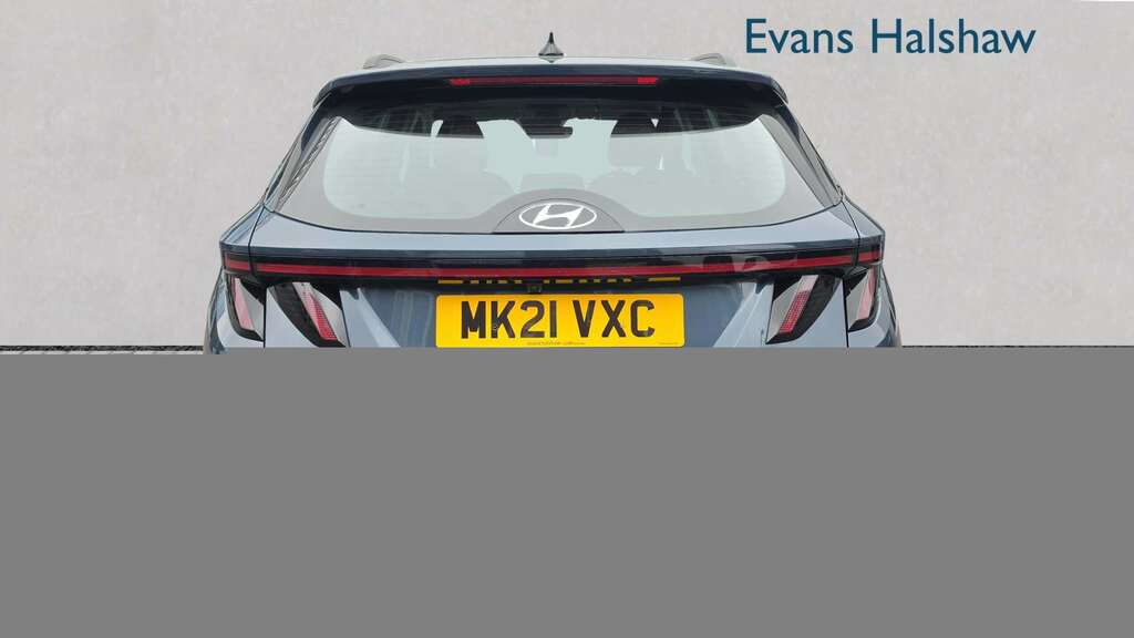 Hyundai Tucson 1.6 Tgdi Se Connect 2Wd 2021 Blue #3