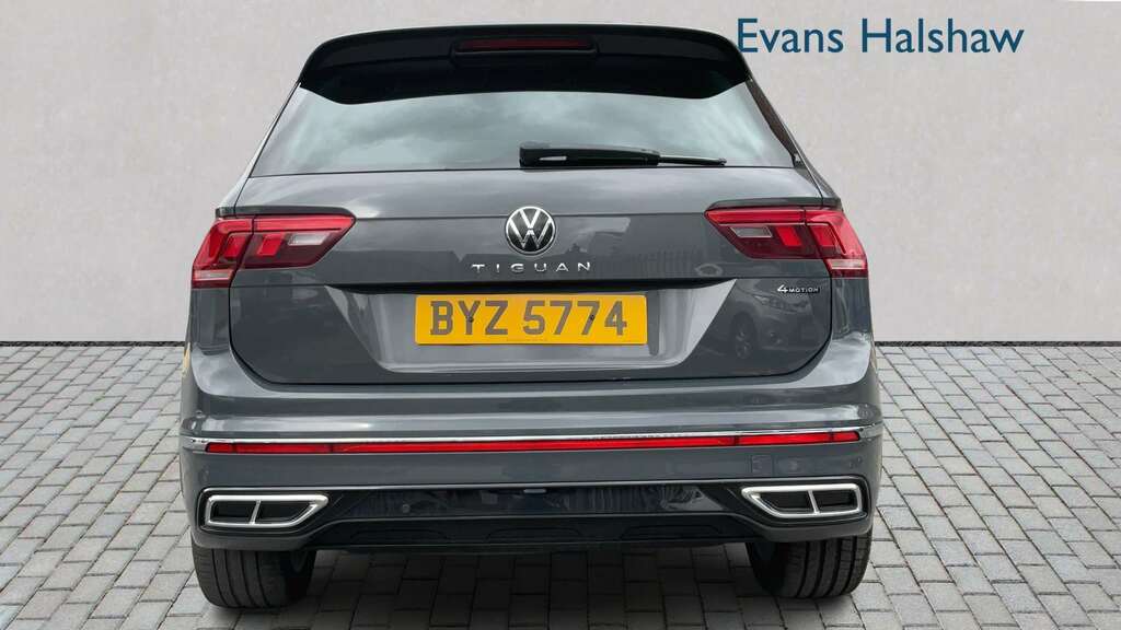 Volkswagen Tiguan 2.0 Tdi 4Motion R-line Dsg 2022 BYZ5774 Grey #5