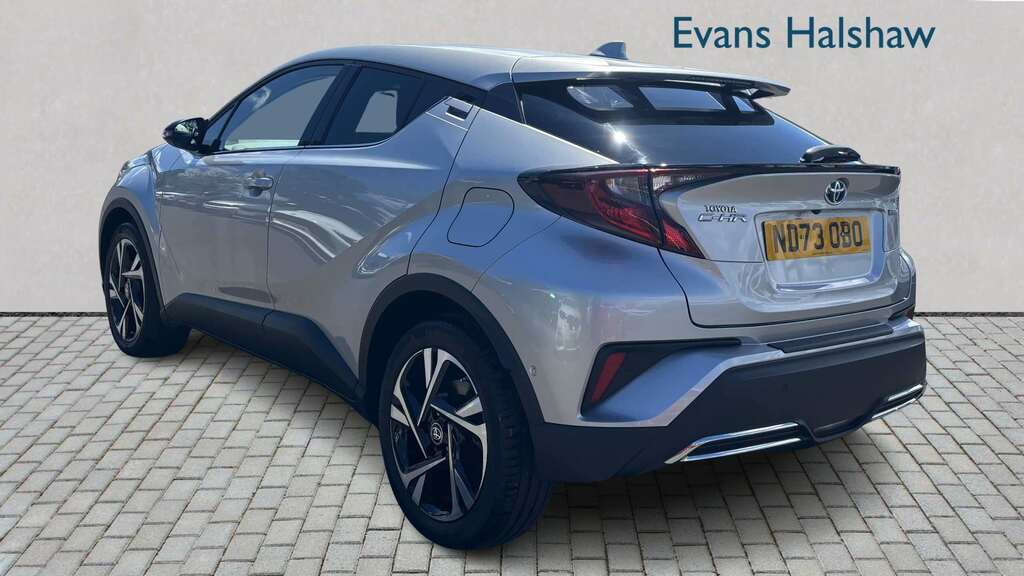 Toyota C-Hr 2.0 Hybrid Design Cvt 2023 ND73OBO Silver #2