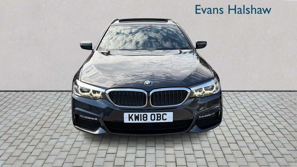 BMW 5 Series 540I Xdrive M Sport 2018 KW18OBC Grey #3