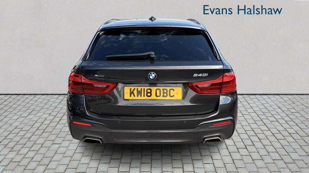 BMW 5 Series 540I Xdrive M Sport 2018 KW18OBC Grey #6