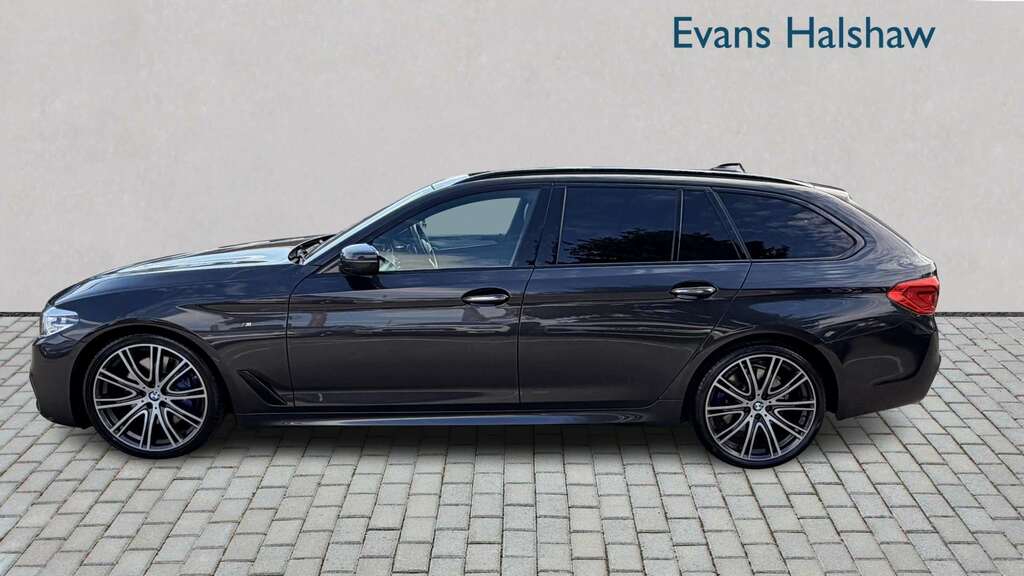 BMW 5 Series 540I Xdrive M Sport 2018 KW18OBC Grey #5