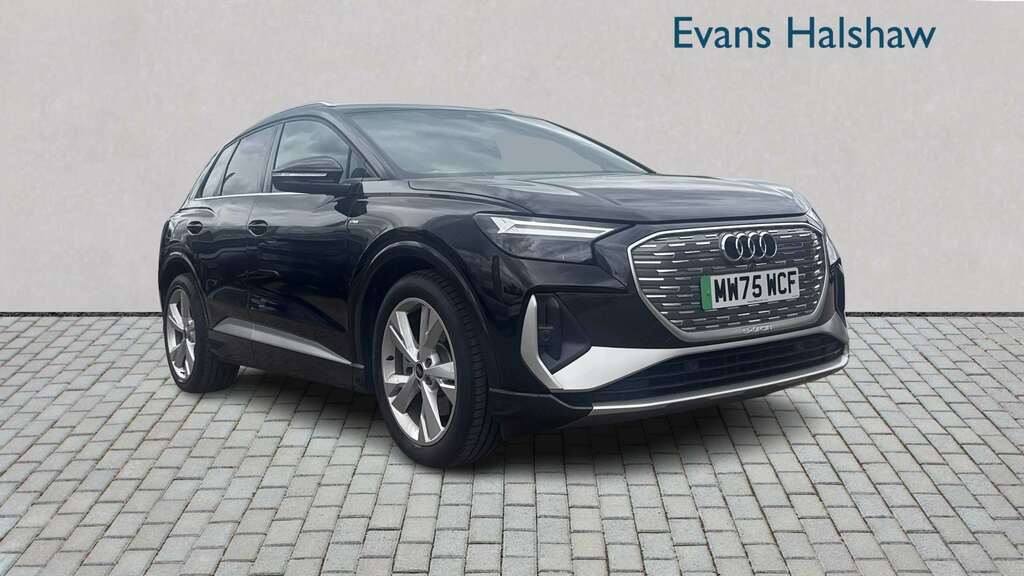 Audi Q4 E Tron 210Kw 45 82Kwh S Line Leather 2025 Black