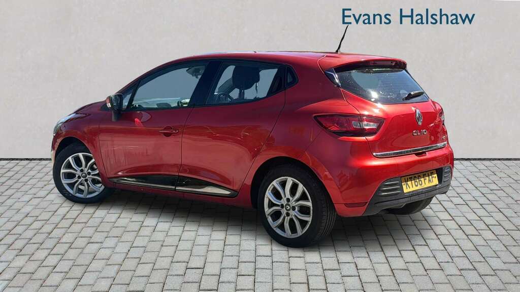 Renault Clio 1.5 Dci 90 Dynamique Nav 2017 Red