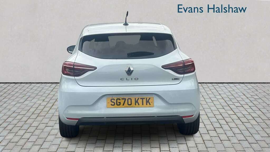 Renault Clio 1.6 E-tech Hybrid 140 Rs Line 2020 SG70KTK White #4
