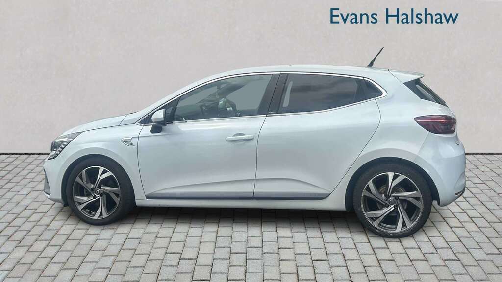 Renault Clio 1.6 E-tech Hybrid 140 Rs Line 2020 SG70KTK White #2
