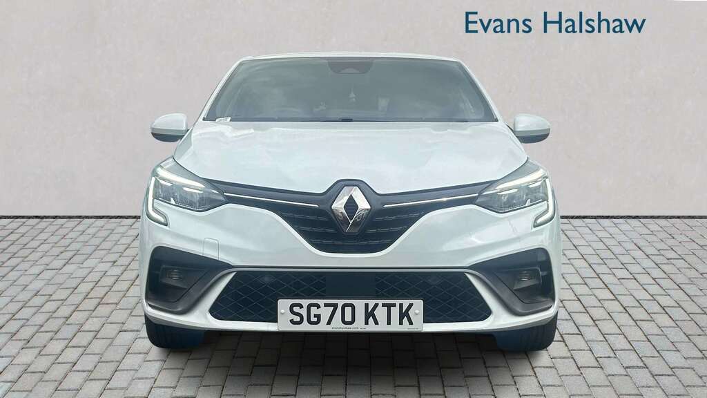 Renault Clio 1.6 E-tech Hybrid 140 Rs Line 2020 SG70KTK White #3