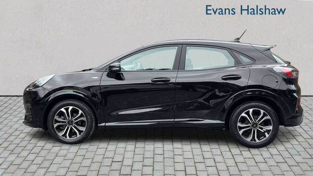 Ford Puma 1.0 Ecoboost Hybrid Mhev St-line 2024 PG73HCH Black #4